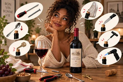 🍷 7 MANIÈRES D'OUVRIR UNE BOUTEILLE DE VIN SANS TIRE-BOUCHON