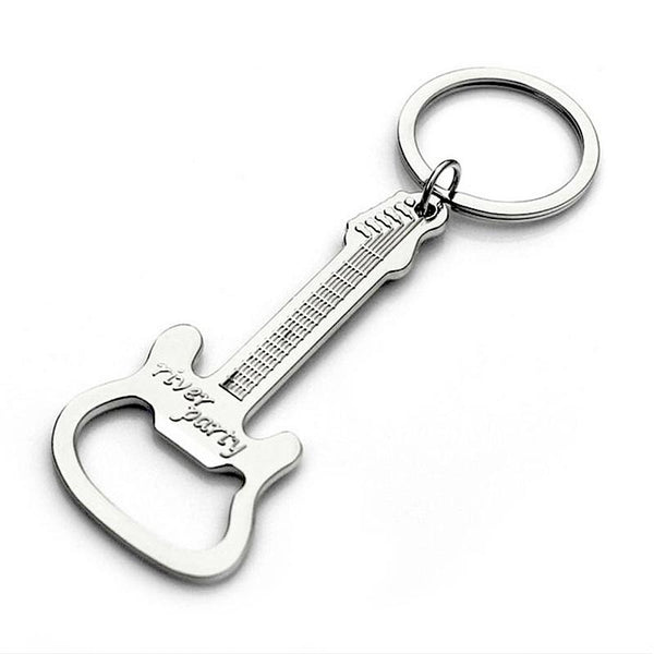 PORTE-CLÉ DÉCAPSULEUR GUITARE ÉLECTRIQUE