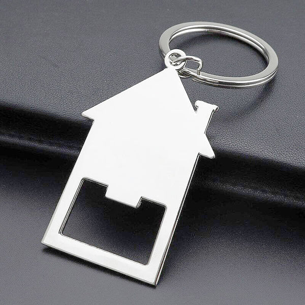 PORTE-CLÉ DÉCAPSULEUR MAISONNETTE