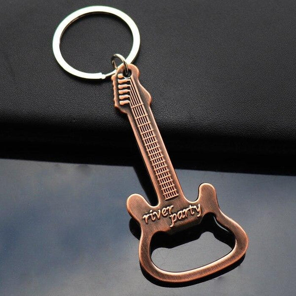 PORTE-CLÉ DÉCAPSULEUR GUITARE ÉLECTRIQUE