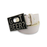 CEINTURE DÉCAPSULEUR CUIR "GOT BEER ?"