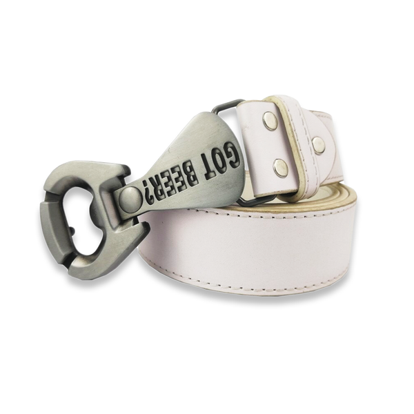 CEINTURE DÉCAPSULEUR "GOT BEER ?" CHROME